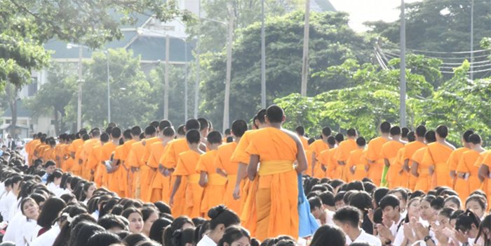 “อาจารย์คณะสาธารณสุขศาสตร์ ม.นเรศวร ชวนทุกภาคส่วนดูแลสุขภาพพระสงฆ์”