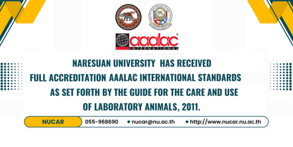Full accreditation AAALAC International standards